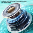 thumbnail image 3 of Altavoces Pequeños Inalámbrico, Altavoz Estéreo único Con Forma De Concha Marina Con Luz Nocturna Colorida, Efecto De Sonido De Surf En El Mar, Para Decoración De, 3 of 7