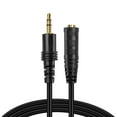 thumbnail image 6 of AUX Headphone 3.5mm Extension Cable (3 Feet) - Male to Female Extender Audio Auxiliary Jack Adapter Wire Cord Plug Connector for iPhone iPod iPad, Smartphone Tablet, Home Car Speaker System, 6 of 6