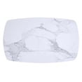 thumbnail image 2 of Contemporary Faux Marble Finish Rectangular Coffee Table, 2 of 7