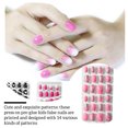 thumbnail image 4 of 1 Set Children Nails Medium Length Files Matte Press on Stick Solid Color Art Decals Salon Supplies Puerile Manicure Kit Ten, 4 of 6