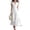 White, variant on Dresses for Women Linen Sleeveless Square Neck Button Front Maxi Dress with Pockets Casual A-Line Sundress Summer Vacation Beach Dress White XL