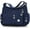 Dark Blue, variant on Crossbody Bag for Women Nylon Shoulder Purse Roomy Large Capacity Travel Purse Lightweight Messenger Satchel