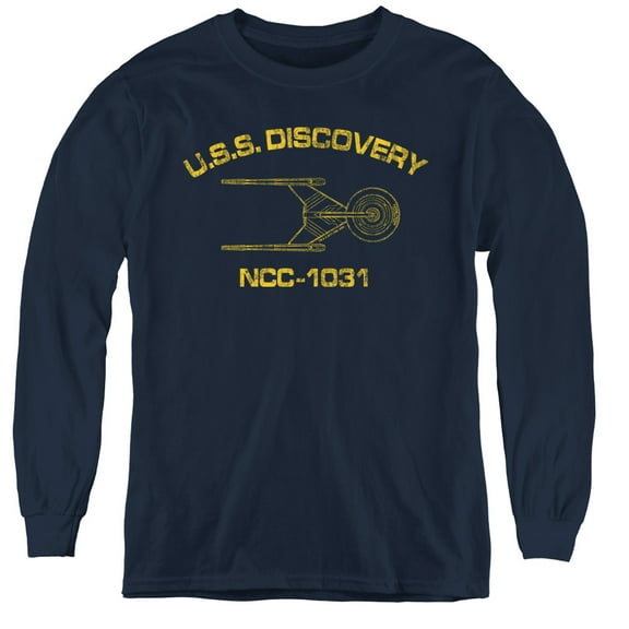 Star Trek Discovery - Discovery Athletic - Youth Long Sleeve Shirt - Large