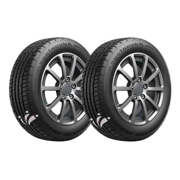 2 Llantas 205/55r17 Xl Bf Goodrich Advantage Control 95h