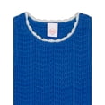 thumbnail image 3 of Wonder Nation Girls Crochet Sweater Tank, Sizes 4-18 & Plus, 3 of 5