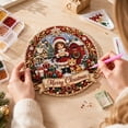 thumbnail image 4 of Christmas Pearl Diamond Art Village, Pre-Framed Bead Art Kit with Raised Pearl Finish, DIY Holiday Wall Decor & Craft Activity, Gift for Adults and Beginners, 4 of 8