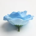 thumbnail image 6 of EHJRE 10pcs 7cm Artificial Flower Heads for Wedding Decoration Blue, 6 of 8
