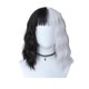 thumbnail image 1 of Peluca Blanca Y Negra, Disfraz De Cosplay, Pelo Sintético Para Mujer, Pelo Corto Para Juego De Rol Para Cosplay, Fiesta De Navidad Y Halloween Advancent CE007669-03, 1 of 6