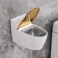 thumbnail image 4 of Cenicero de baño Cenicero de plástico creativo con tapa para uso doméstico y de oficina, 4 of 6