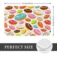 thumbnail image 2 of Kdxio Color Donut,16" x 24", Non-Slip Front Door Mats,Outdoor Welcome Mat Washable, 2 of 9