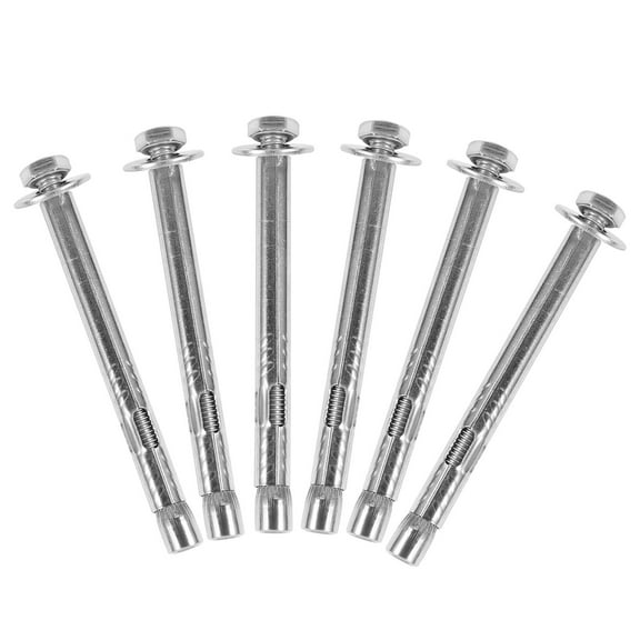 6 Pcs Stainless Steel Nut Sleeve Anchor Expansion Bolts Hardware Fasteners