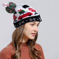 thumbnail image 2 of Gorro de Punto de Navidad para Niños Pequeños con Patrón de Coche Casa de los Tesoros, 2 of 4
