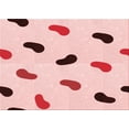 thumbnail image 1 of Ahgly Company Machine Washable Indoor Rectangle Transitional Pink Bubble Gum Pink Area Rugs, 2' x 4', 1 of 7