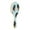 Cartoon Dog Faces and Bones, variant on Wood Paddle Brush with Cushion & Round Hair Brush Cute Otters in Various Poses Detangling Brush for All Hair Types