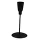 thumbnail image 2 of Portavelas de hierro forjado multiusos para comedor, decoración de cumpleaños, hogar, chimenea, festivales, escritorio, mesa de mesa. Negro recto, 2 of 9
