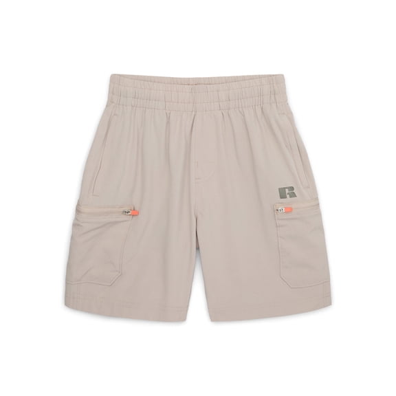 Russell Athletic Boys Active Stretch Woven Cargo Shorts, Sizes 4-18 & Husky