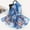 Blue, variant on Weikingp Clearance! Scarf for Women, Simulation Shawl Flower 160*50Cm Women Print Soft Scarves Wrap Long Silk Scarf Scarf, Green