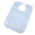 thumbnail image 1 of Durable Cotton Adult Bib With Crumb Catcher, Hook AndClosure - Easy To Clean, Perfect Gift For Elderly Assistance, 1 of 8