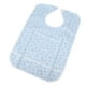 thumbnail image 1 of Colector De Alimentos Para Adultos, Gancho Y Bucle, Babero Para Atrapar Alimentos Para Adultos, Patrón Floral, Azul, Lavable, Reutilizable Para Comer, 1 of 7