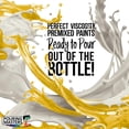 thumbnail image 4 of Pouring Masters Sunflower Yellow Acrylic Ready to Pour Pouring Paint - Premium 64-Ounce Pre-Mixed Water-Based - For Canvas, Wood, Paper, Crafts, Tile, Rocks and more, 4 of 4