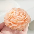 thumbnail image 5 of Luxicdy Peony Flower Shape Candles 1 Pack Soy Wax Decorative Candle for Bedroom Home Scented Candle Gift to Friends Family (Orange), 5 of 6