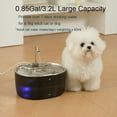 thumbnail image 4 of Large Capacity Automatic Pet Water Bowl Water Dispenser SelfCirculating System Stainless Steel Spouts For Hydrations, 4 of 10