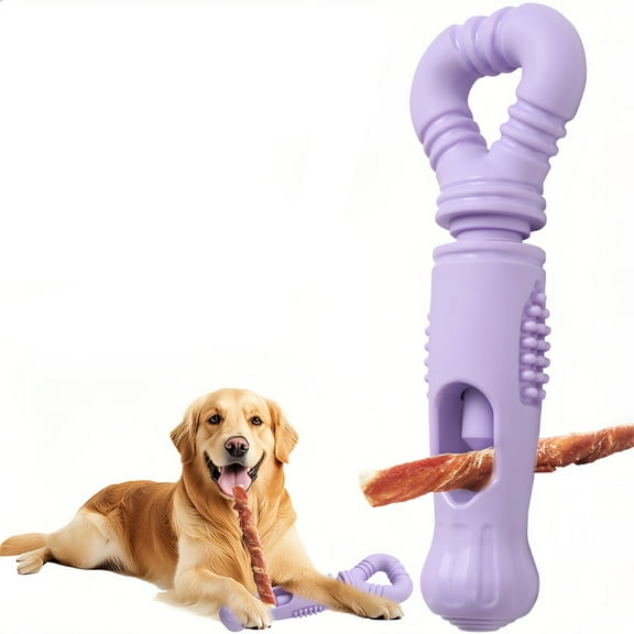 Dog Stick Holder, Dog Chew Holder Easy to Clean, Avoid Choking for Puppy Small Medium Large Dogs, Dental Chew Toy, Pet Safety Chew Tool