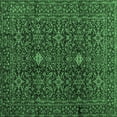 thumbnail image 1 of Ahgly Company Indoor Square Persian Emerald Green Traditional Area Rugs, 7' Square, 1 of 4