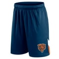 thumbnail image 2 of Men's Fanatics Branded Navy Chicago Bears Slice Shorts, 2 of 3