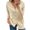 Beige, variant on Prolriy Cardigan Sweaters for Women, Women's Solid Color Button Sweater Cardigan with Cardigan Jacket Womens Sweaters Womens Tops Beige L