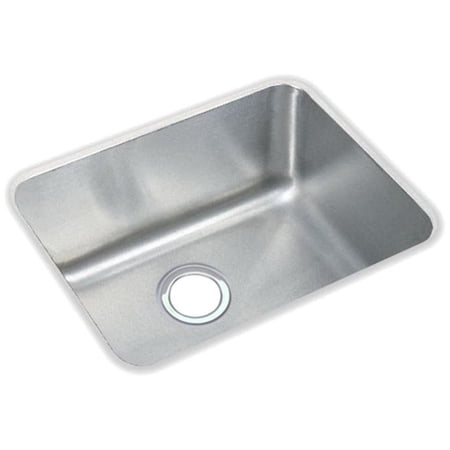 Elkay Lustertone Classic Stainless Steel 20-1/2" x 16-1/2" x 7-7/8", Single Bowl Undermount Sink