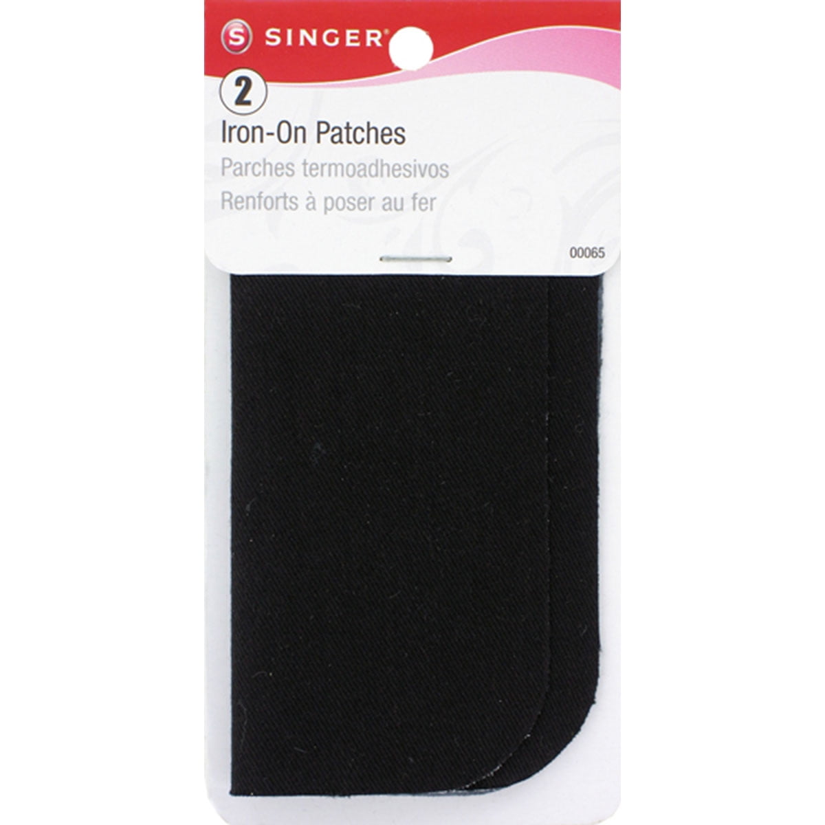 IronOn Patches 5"X5" 2/PkgBlack Walmart Canada