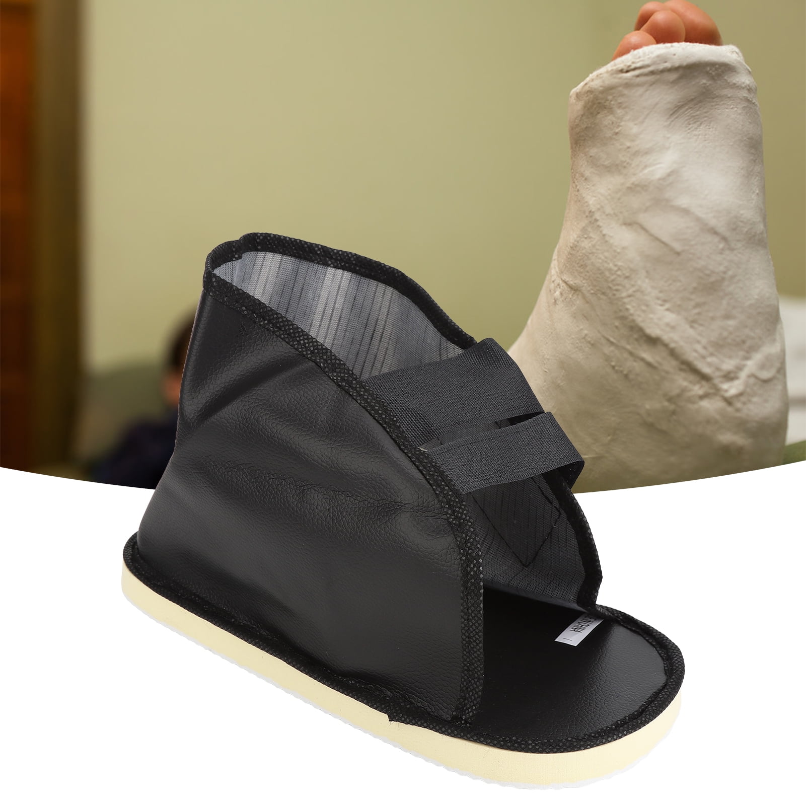 Post Operative Shoe,Open Toe Fracture Plaster Protective Leg Foot