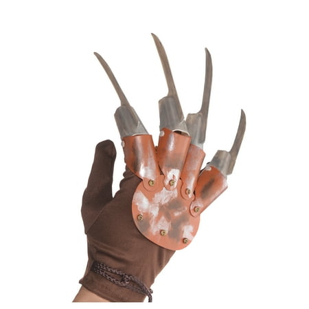 Suit Yourself A Nightmare on Elm Street Brown Freddy Krueger Glove for Adults, One Size, Features Attached Blades