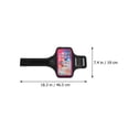 thumbnail image 2 of MasteelfCA Sac de Rangement pour Cellulaire Support de Cellulaire pour Entraînement Physique Extérieur, 2 of 7