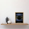 thumbnail image 2 of NASA Our Solar System Saturn Planet Shadow Cassini Artwork Framed Wall Art Print A4, 2 of 4