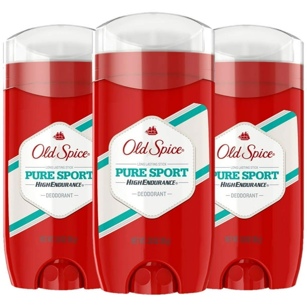 Old Spice Deodorant for Men, Pure Sport Scent, High Endurance, 3 Ounce
