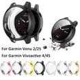 thumbnail image 3 of Soft Bumper Cover Full Coverage Case Protective TPU Screen Protector ROSE GOLD FOR VENU 2 OR VIVOACTIVE 4, 3 of 8