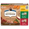 Rachael Ray Nutrish Premium Pate Variety Pack Wet Dog Food, (Pack of 48)