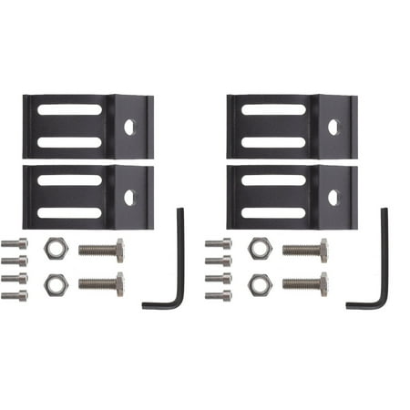 

NICEXMAS 2 Sets Light Bar Mounting Base Sliding Brackets LED Light Bar Mounting Bracket