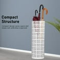 thumbnail image 5 of Umbrella Holder Round Rust Proof Stylish Hollow Copper Pattern Metal Umbrella Holder Bin For Home Entryway, 5 of 21