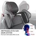 thumbnail image 3 of 360 Degree Adjustable Car Headrest Pillow U-shaped Car Seat Pillow For Kids Adults Car Travel Sleeping Head Neck Body Support, 3 of 4