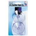 thumbnail image 2 of Adams Manuf. Adams 6000-74-3040 2-1/2" Clear Suction Cup With Metal "U" Hook 2-count, 2 of 2