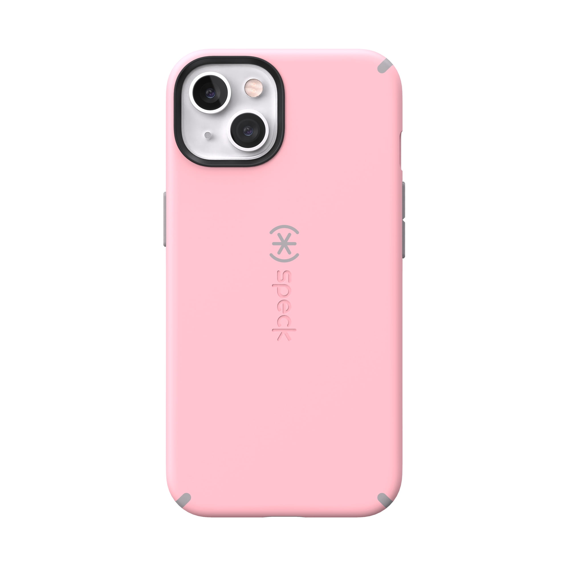 Speck Candyshell Pro for iPhone 13 Phone Case in Rosy Pink and Cathedral Gray