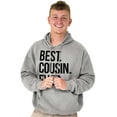 thumbnail image 5 of Best Cousin Ever Family Relatives Hoodie Sweatshirt Women Men Brisco Brands M, 5 of 6