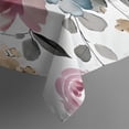 thumbnail image 5 of Pioneer Flower Floral Print Pattern Rectangle Tablecloth 60"x120",Waterproof Polyester Rectangle Table Cloth, Wipeable Spillproof Polyester Tablecloth for Dining, Camping, Indoor and Outdoor, 5 of 6