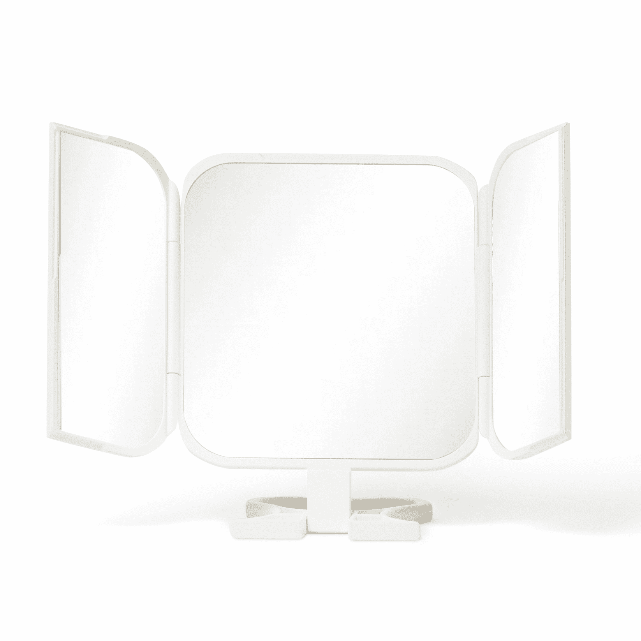 Miroir de poche à 3 voies Danielle Creations, blanc Danielle Creations Miroir à main 3 directions, Blanc