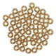 thumbnail image 5 of 50 Uds. De cuentas para rastas de pelo, aleación de Zinc, anillos para decoración de barba y pelo, accesorios de joyería DIY, 5 of 8