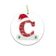 thumbnail image 1 of Decoraciones de Halloween, 26 letras para árbol de Navidad, adornos colgantes personalizados para árbol de Navidad, adornos navideños DIY, decoración navideña, decoración colgante para árbol de Navida, 1 of 3