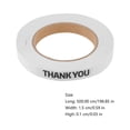 thumbnail image 2 of Mobutofu Thank You Paper Sealing Tape for Small Business Bag Packaging with Strong Adhesion, 2 of 8